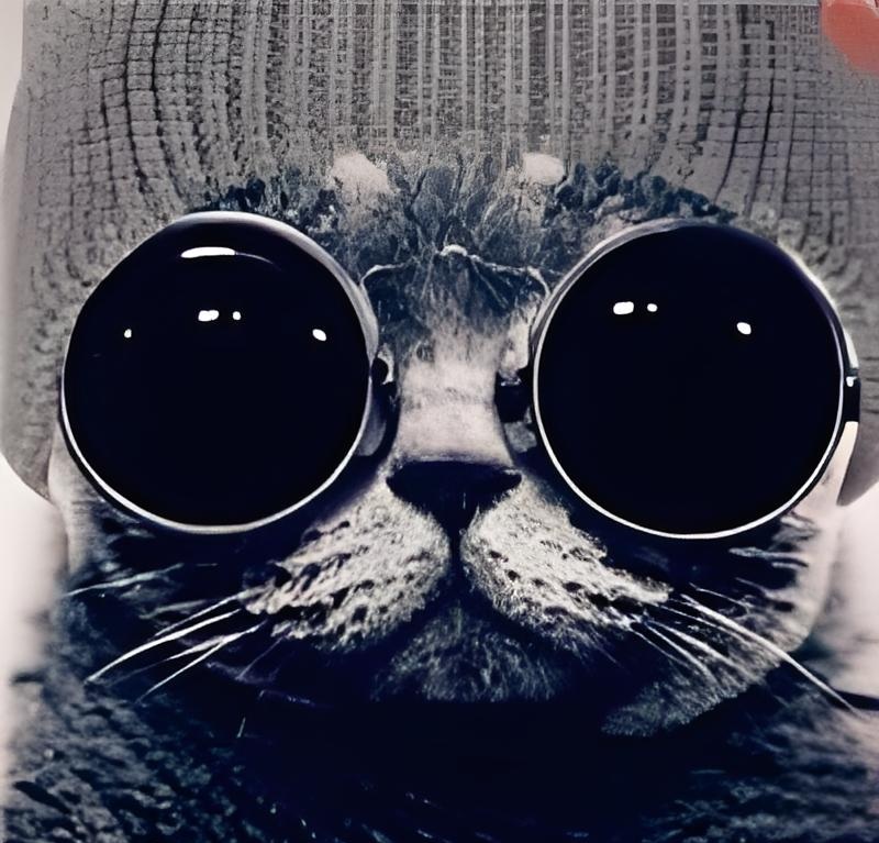 Avatar mèo ngáo siêu đáng yêu