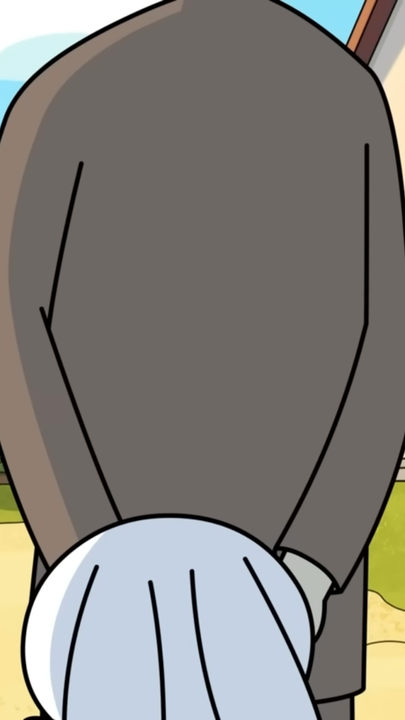 Ảnh siêu dễ thương ông Năm cùng thỏ 7 màu