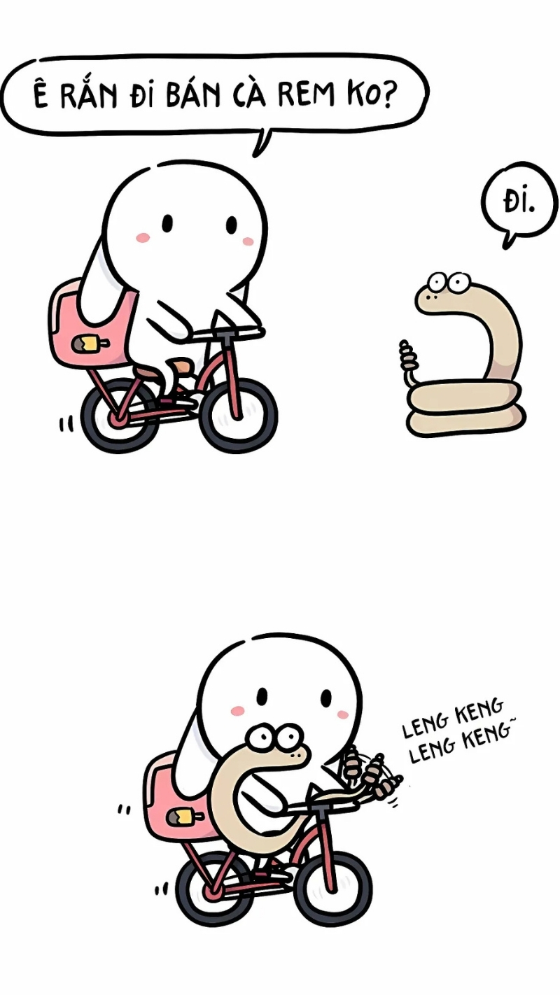 Nền meme thỏ 7 màu 4K sắc nét