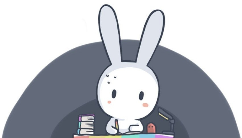 Nền thỏ 7 màu meme lạ độc bá đạo