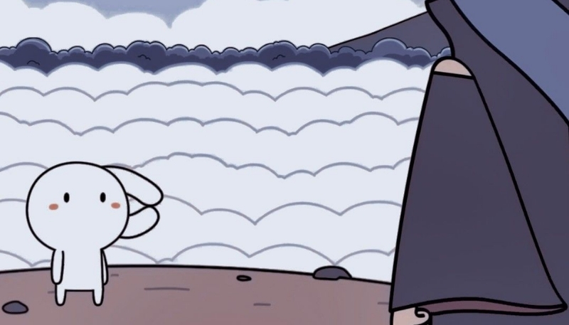 Nền thỏ 7 màu phong cách cool ngầu