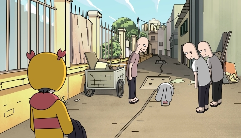 Wallpaper thỏ 7 màu hóa giang hồ bá đạo