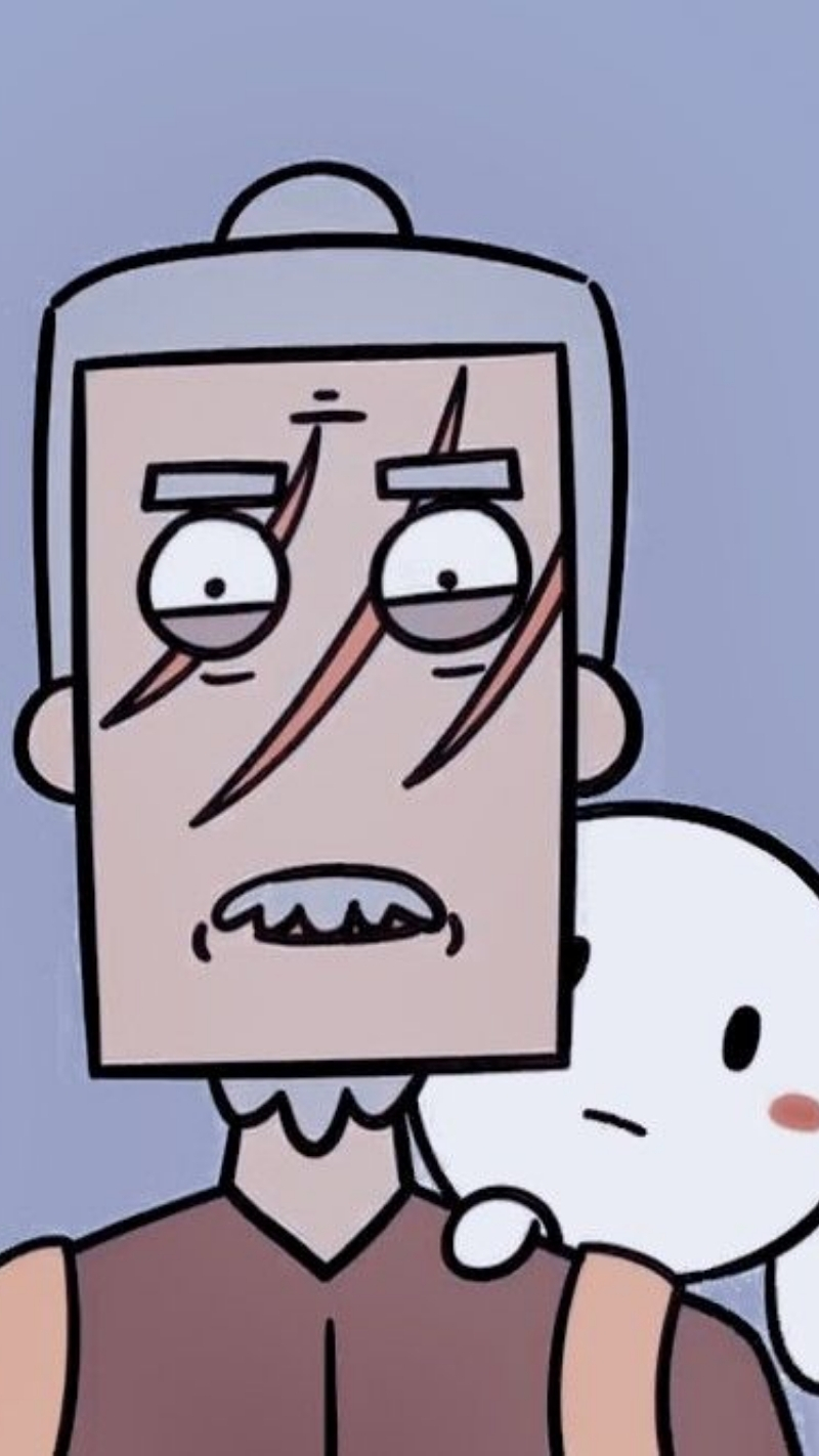 Wallpaper thỏ 7 màu và ông Năm full HD rõ nét