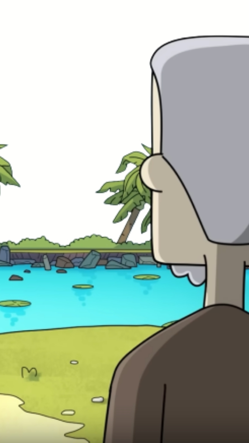 Hình nền dễ thương của thỏ 7 màu và ông Năm