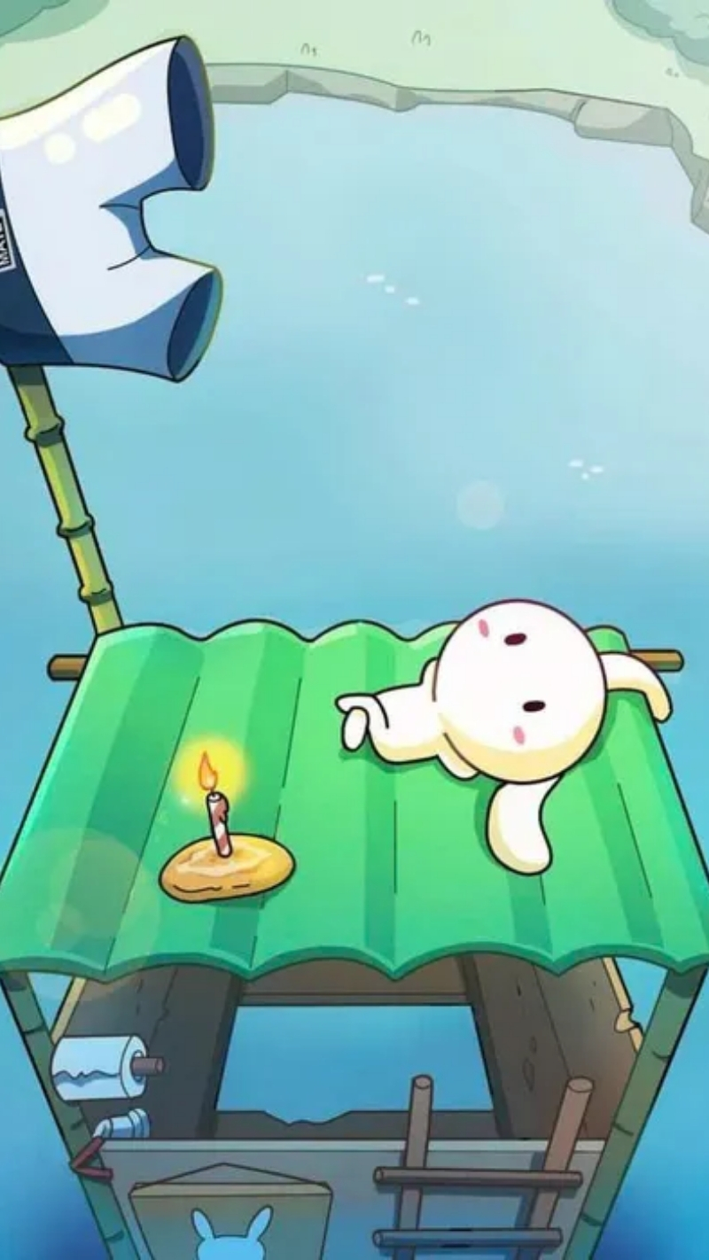 Hình nền thỏ 7 màu full HD