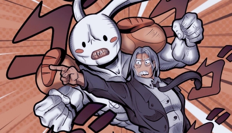 Ảnh ông Năm và thỏ 7 màu siêu lầy