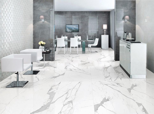 Gach lat nen mau trang van khoi dep