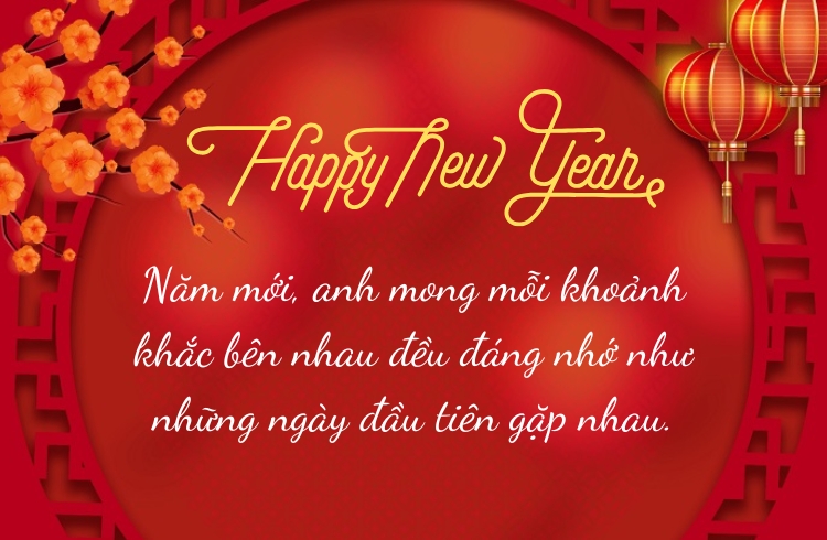 Lời chúc Tết dễ thương dành cho bạn gái/ bạn trai