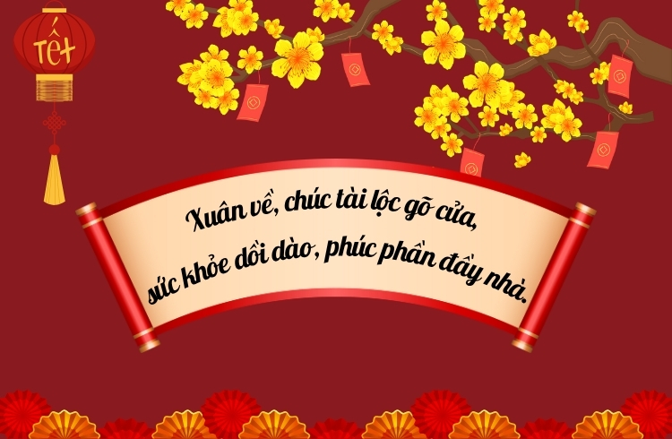 các mẫu câu chúc Tết theo phong cách truyền thống