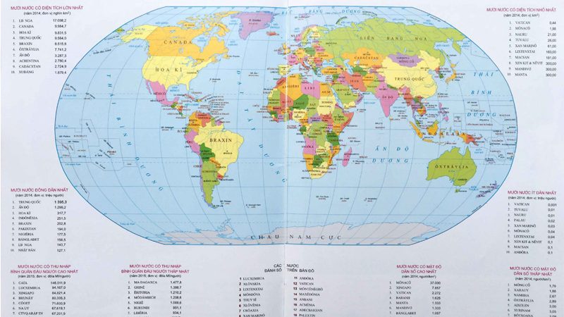 Bản đồ là gì? Vai trò, ý nghĩa và phân loại, tỉ lệ bản đồ