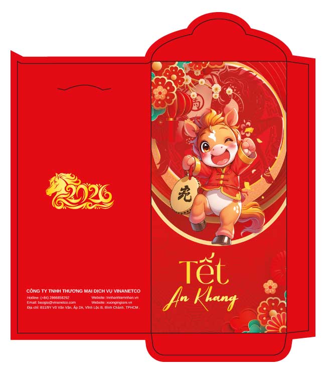 Bảng giá in nhanh bao lì xì tết