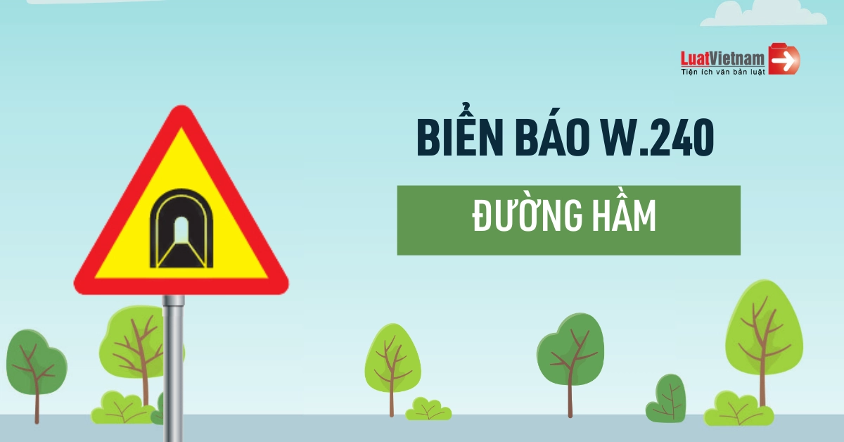 Biển báo hiệu đường hầm