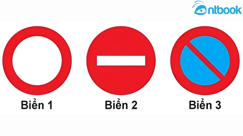 Biển nào dưới đây chỉ đường cấm các phương tiện không được phép đi vào?