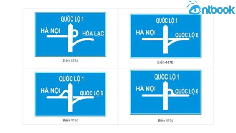 biển nào báo hiệu cầu vượt liên thông