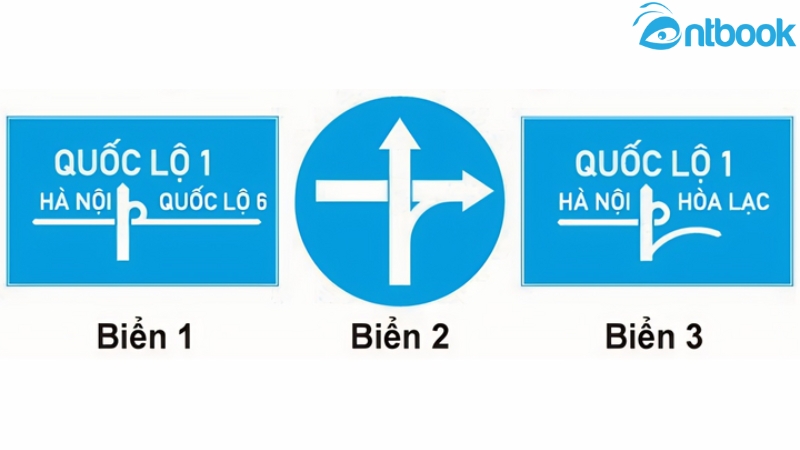 Biển nào báo hiệu cầu vượt liên thông? 100 điểm lý thuyết đơn giản