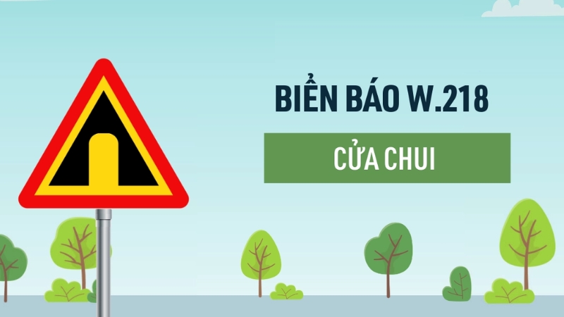 Biển nào báo hiệu cửa chui