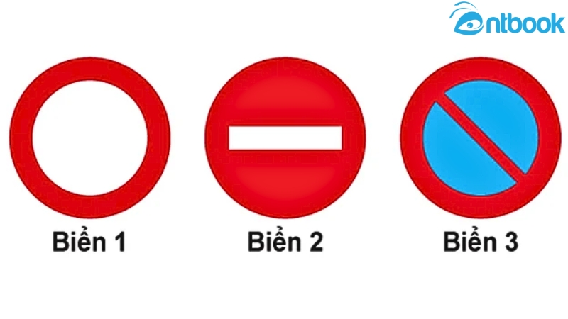 Biển nào cấm đi ngược chiều? Chinh phục 600 câu lý thuyết