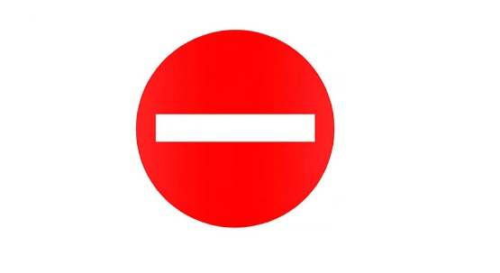 Đặc điểm nhận biển của biển báo cấm đi ngược chiều