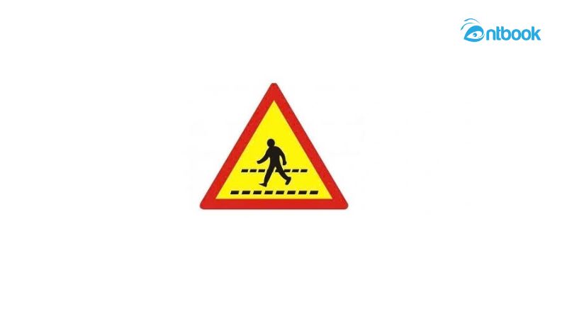 nhường đường cho người đi bộ