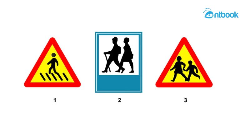 nhường đường cho người đi bộ