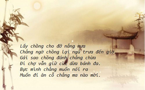 Những câu ca dao hài hước, châm biếm về cuộc sống