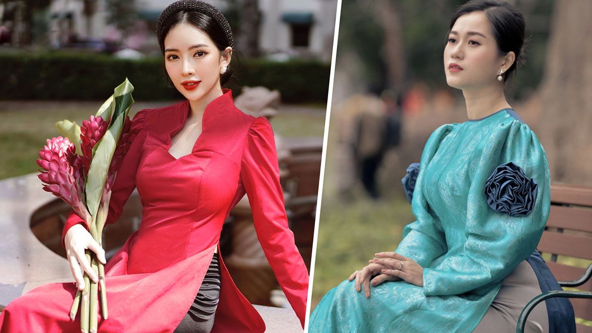 Cách tạo dáng chụp ảnh áo dài phong cách chân dung