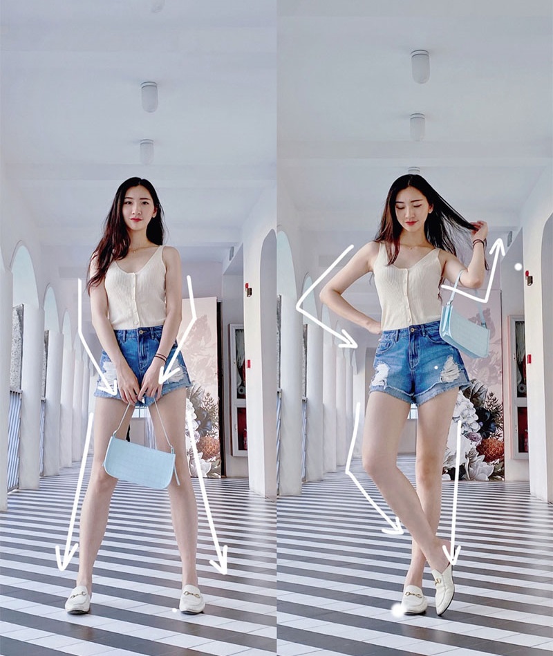 Cách chụp ảnh chân dài bằng iPhone