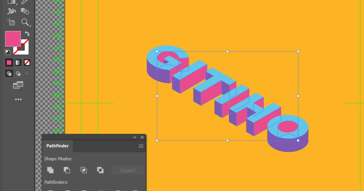 Hướng dẫn cách tạo hiệu ứng chữ 3D trong AI cực đơn giản