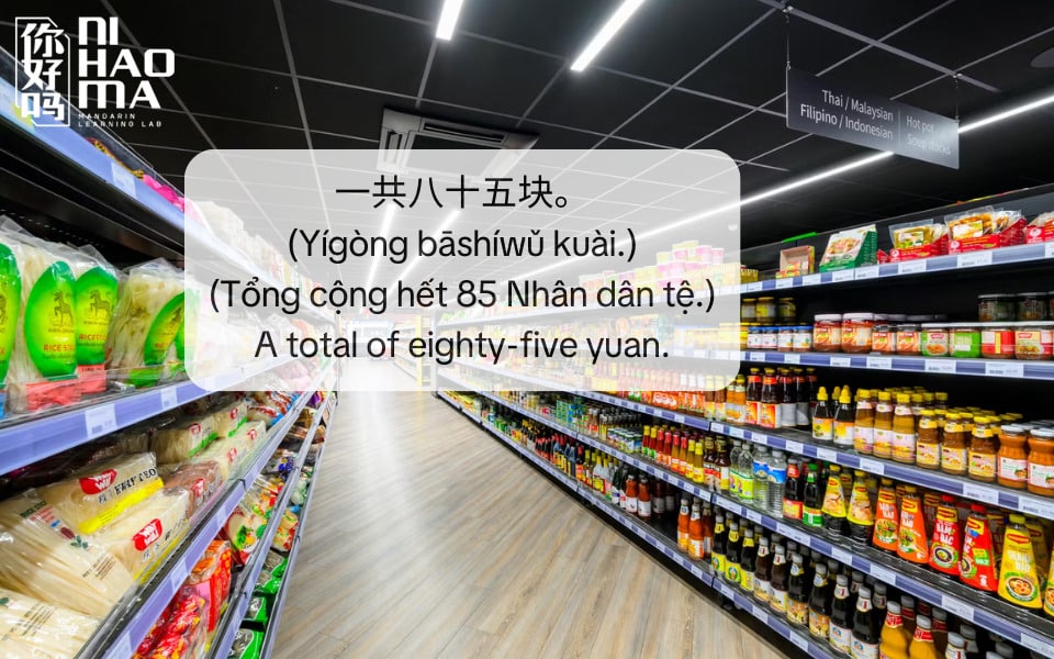 đọc số tiền trong tiếng trung