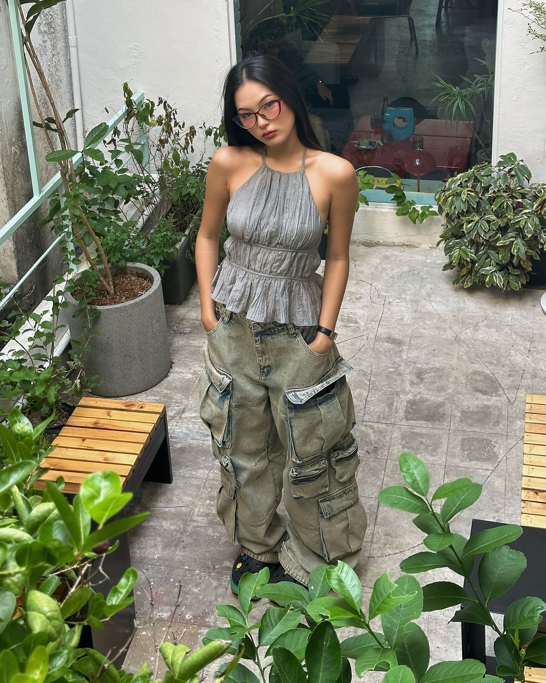 chụp từ trên xuống