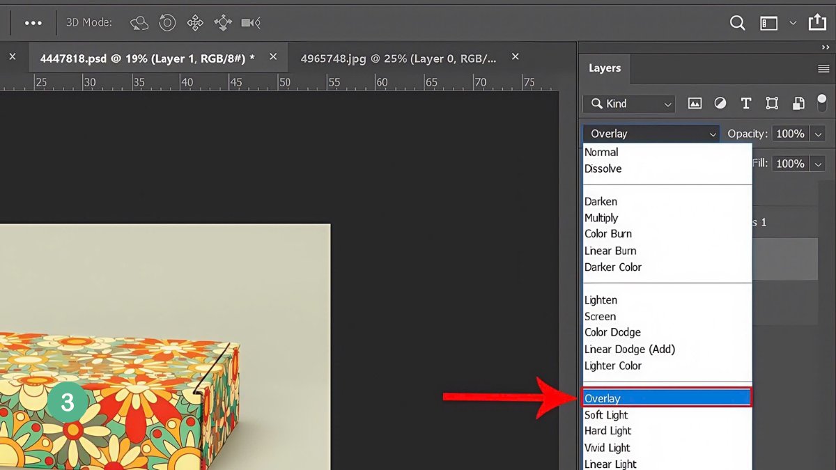Cách làm mockup trong photoshop đơn giản bước 3 (Hình minh họa)