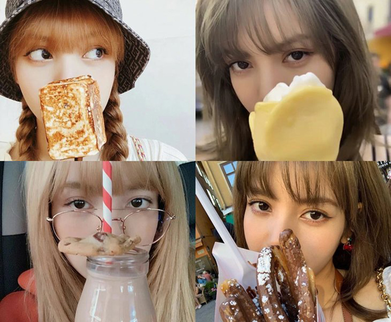 Selfie với đồ ăn, thức uống