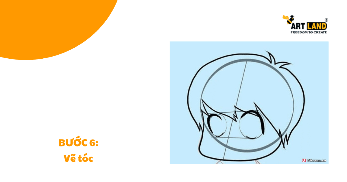 HƯỚNG DẪN VẼ TÓC CỦA NHÂN VẬT CHIBI 100