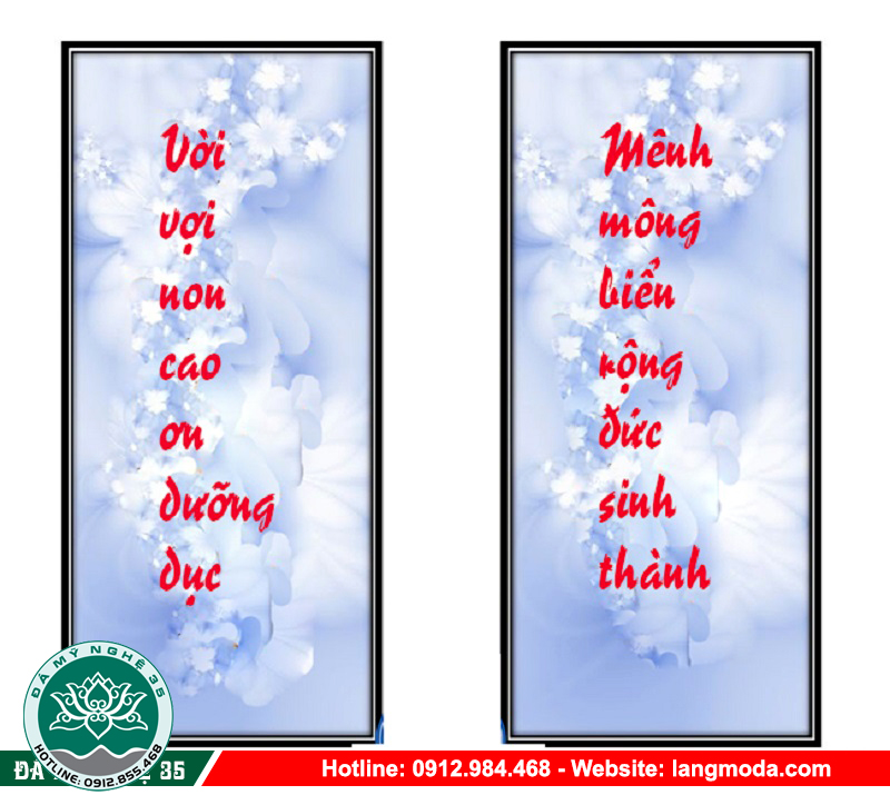 Câu đối trên bia mộ thể hiện tấm lòng thành kính của những người con cháu