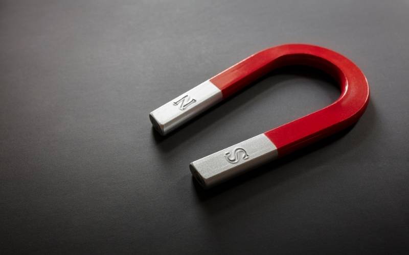 Nam châm chữ U. (Ảnh: Shutterstock.com)