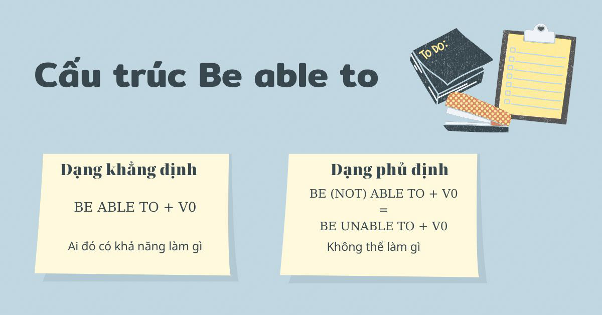 Be able to là gì? Cách dùng và bài tập vận dụng trong tiếng Anh