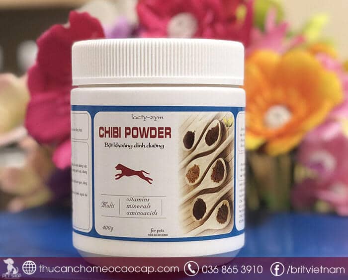 Bột Khoáng Chibi Powder Cao Cấp 400gram Hỗ Trợ Tiêu Hóa, Tăng Hấp Thu