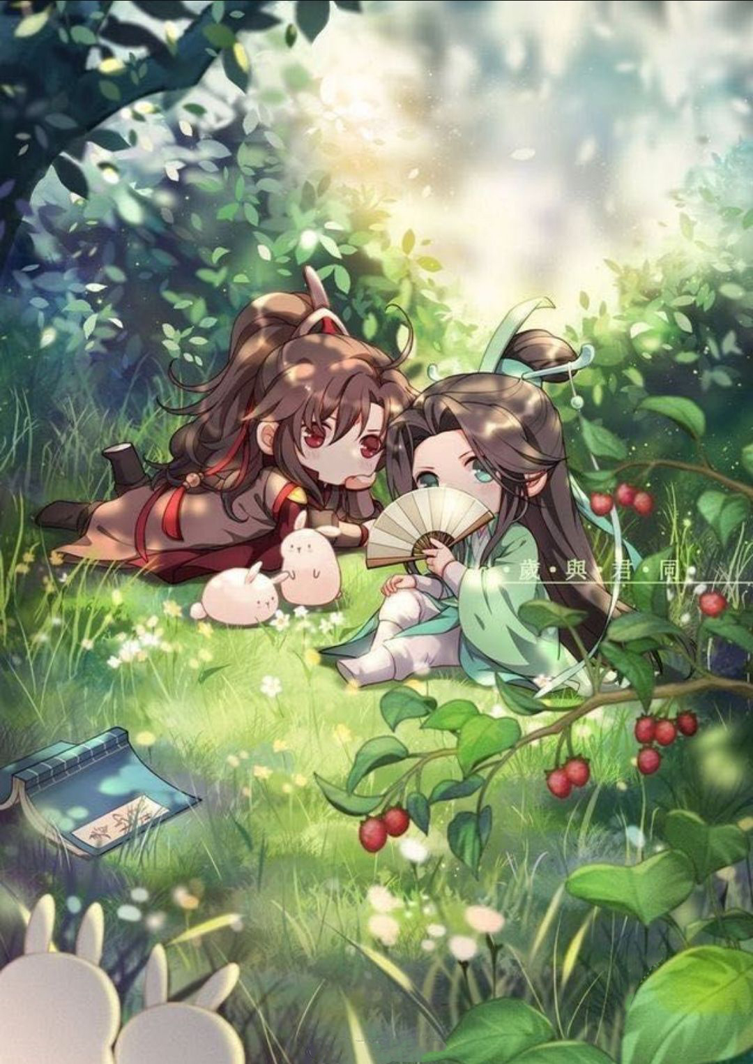 Khám phá ảnh đam mỹ chibi cute siêu đáng yêu dành cho fan boylove