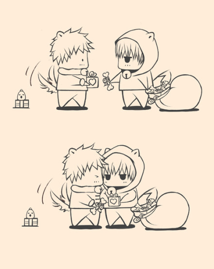 Khám phá thế giới ảnh đam mỹ chibi cute với cặp đôi đáng yêu này!