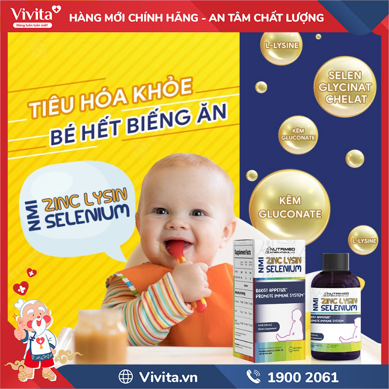 thành phần nmi - zinc lysin & selenium