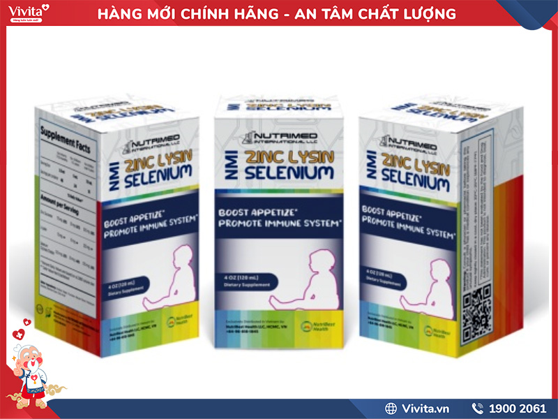 cách sử dụng nmi - zinc lysin & selenium
