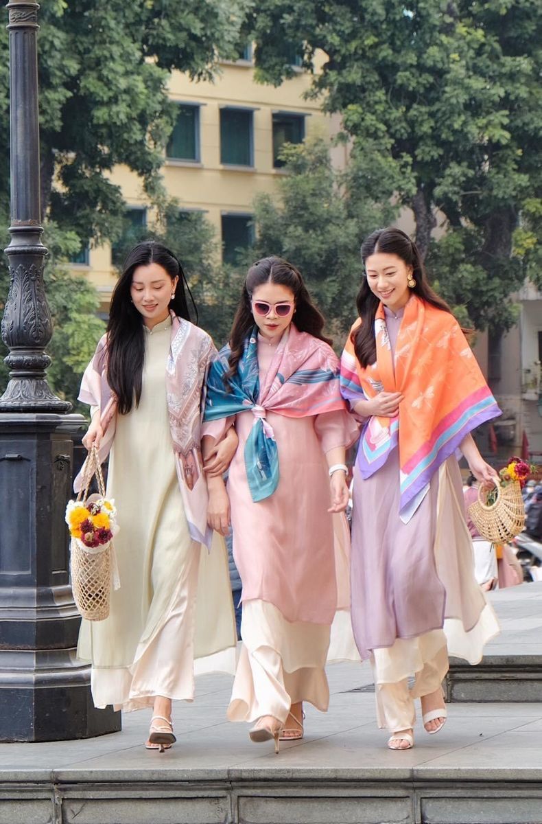 Áo dài lưu giữ hồn quê