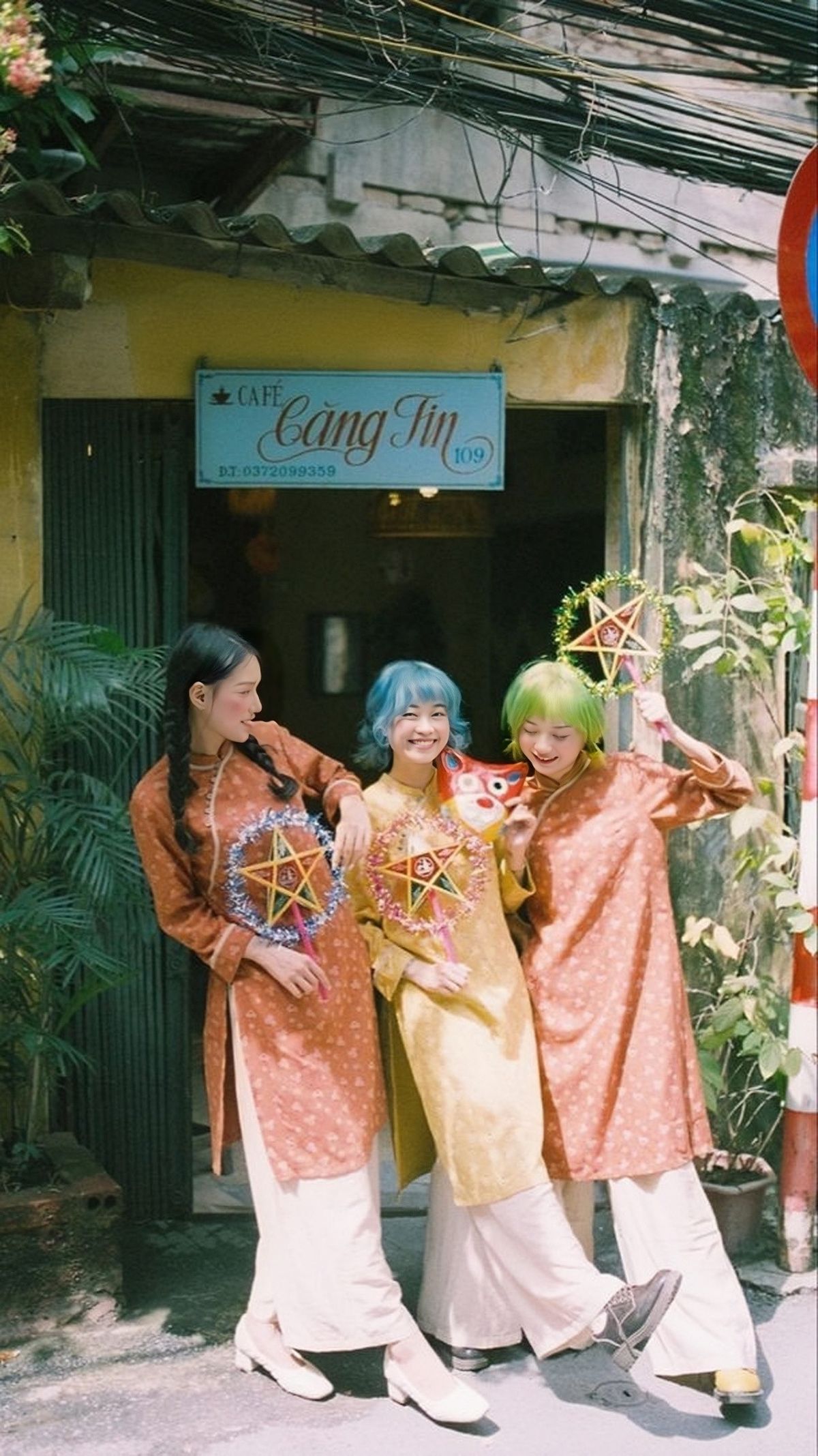 Dáng nghiêng nhẹ như cơn gió thoảng