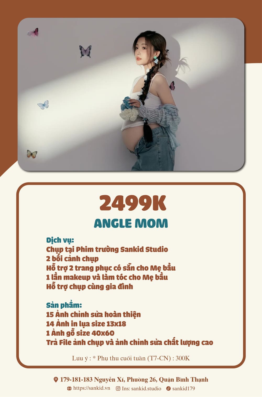 GÓI CHỤP ẢNH BẦU - ANGEL MOM 2