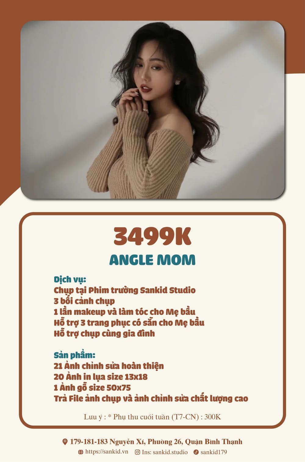 GÓI CHỤP ẢNH BẦU - ANGEL MOM 3