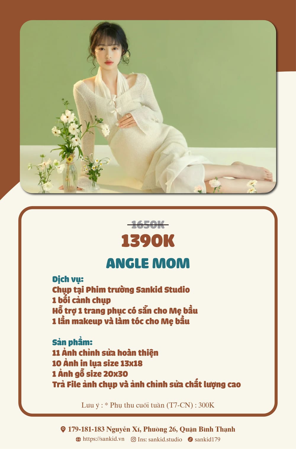 GÓI CHỤP ẢNH BẦU - ANGEL MOM 1
