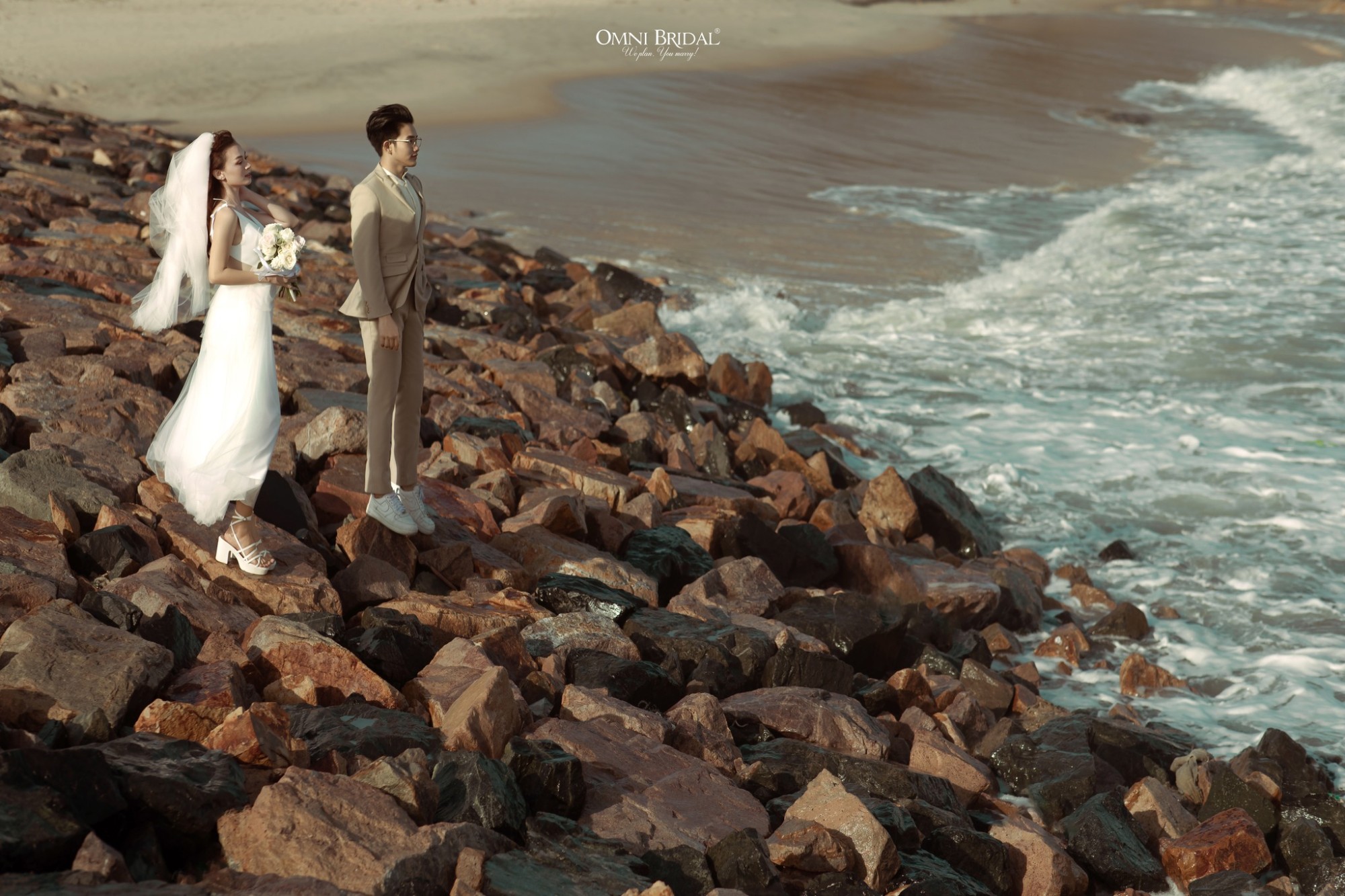 Chụp ảnh cưới ở biển Việt Nam