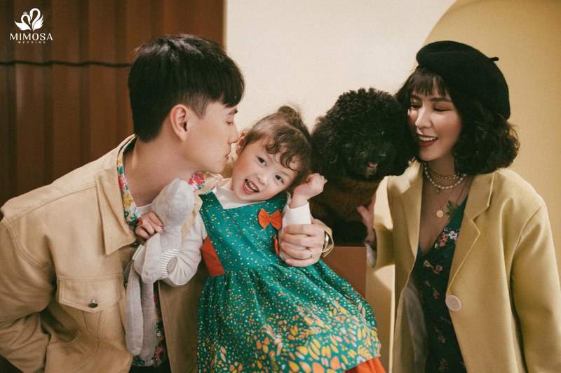 chup anh gia dinh kieu han quoc