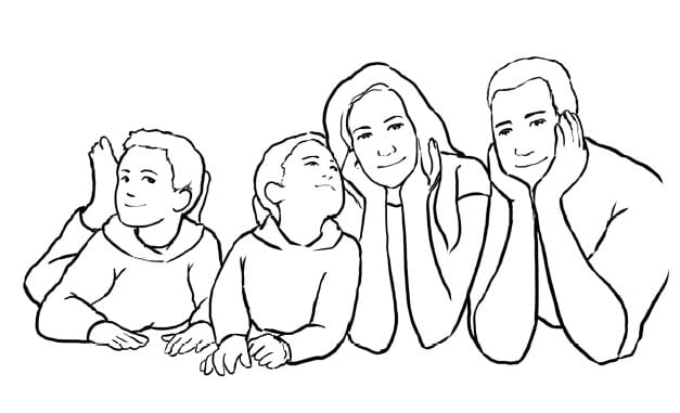 Tao dang chup anh gia dinh 4 nguoi 19 - #45 Cách tạo dáng chụp ảnh gia đình 4 người ấn tượng nhất - HThao Studio