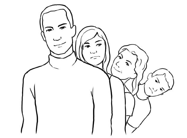 Tao dang chup anh gia dinh 4 nguoi 6 - #45 Cách tạo dáng chụp ảnh gia đình 4 người ấn tượng nhất - HThao Studio